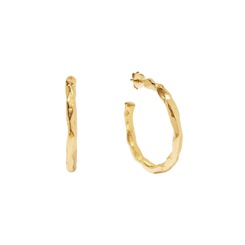 HAZEL HOOPS GOLD